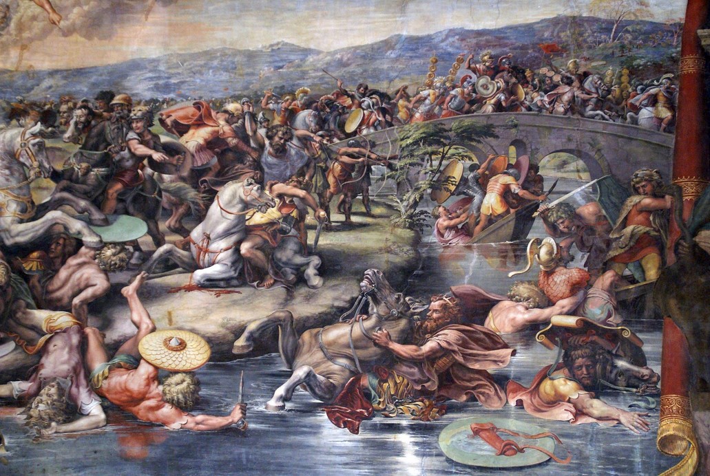 Giulio Romano: Die Schlacht Constantins an der Milvischen Brücke